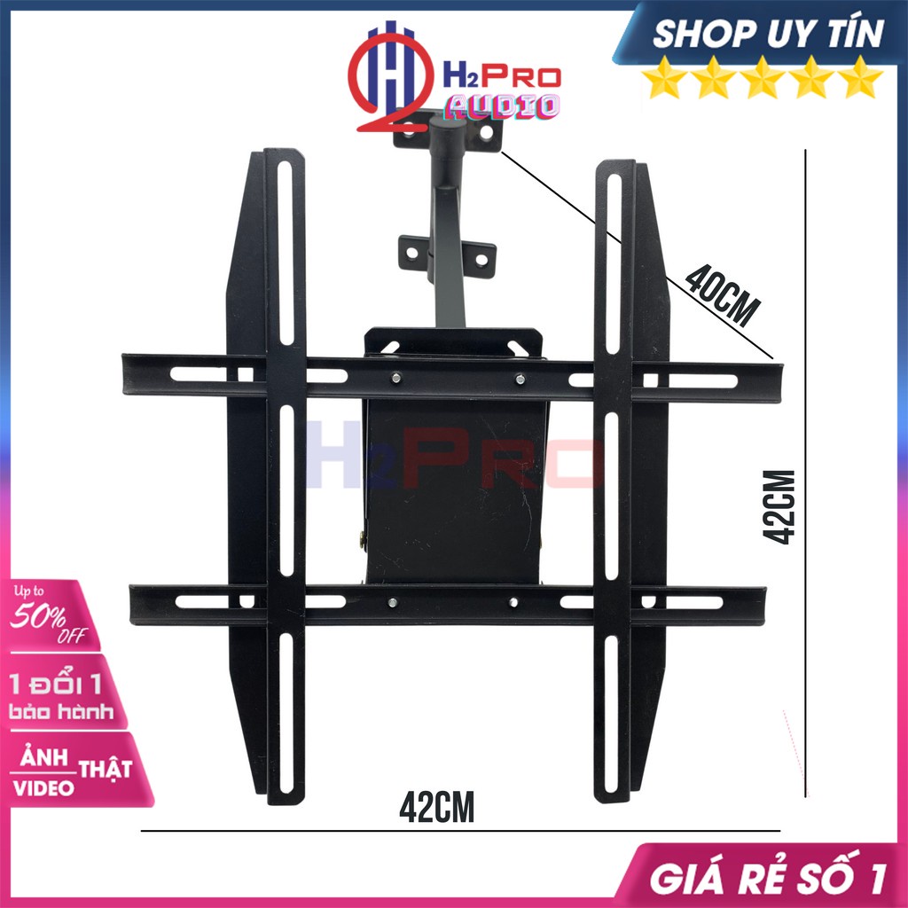 Giá Treo Tivi Xoay, Giá Treo Tv Góc Đa Năng Kawa VH209 Cao Cấp, Áp Dụng Tivi 25-46In Màn Phẳng, Xoay 360 Độ-H2Pro Audio