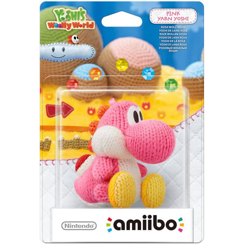 Mô hình amiibo Nintendo Yoshi Woolly world