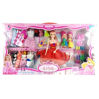 Bộ Đồ Chơi Thời Trang Búp Bê Barbie 39 Chi Tiết
