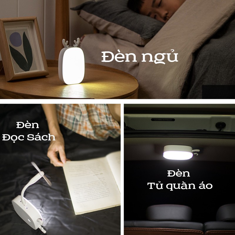 Đèn Led Nai Cảm Ứng Trang Trí