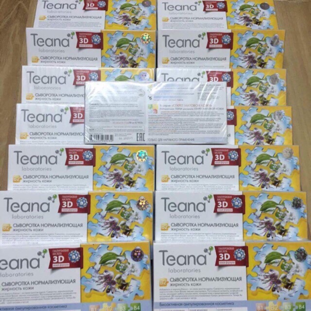 Serum Collagen tươi Teana C1 làm mờ thâm nám , làm da trắng hồng Auth Nga