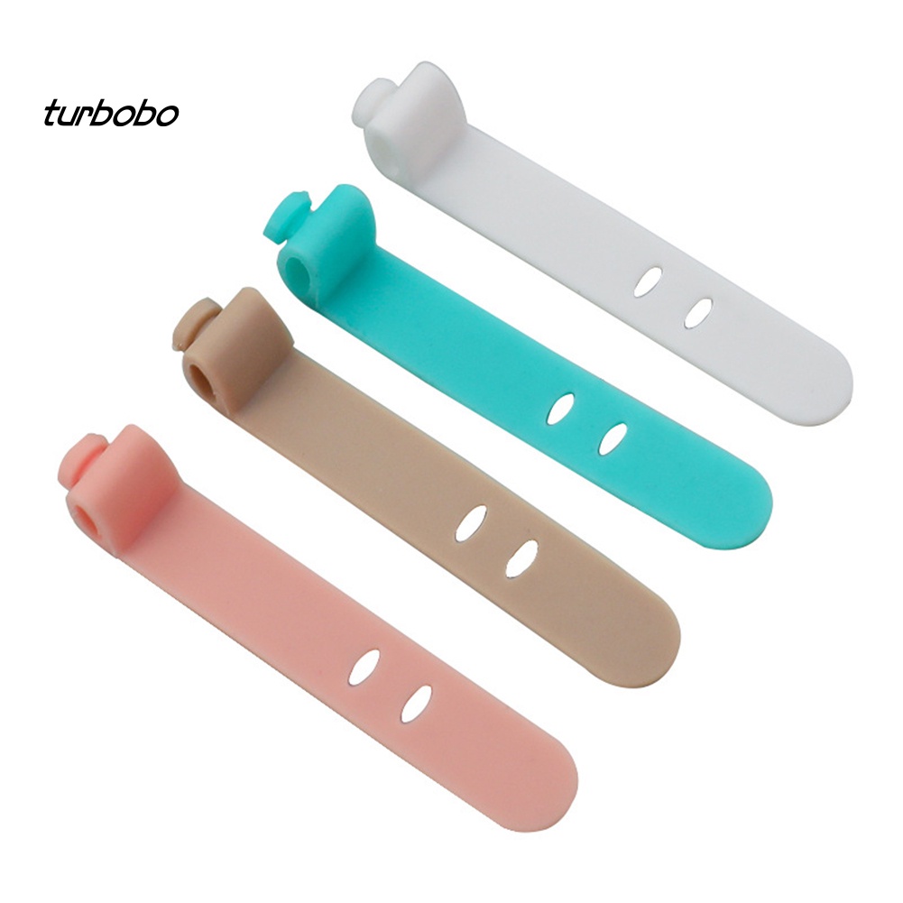 Set 4 Dụng Cụ Giữ Dây Cáp Bằng Silicone Tiện Dụng