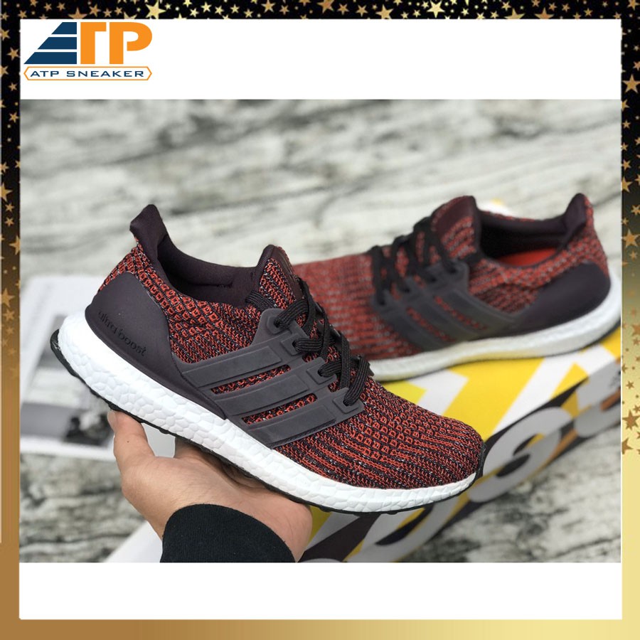 Giày Sneaker Thể Thao Ultra Boost 4.0 Đỏ