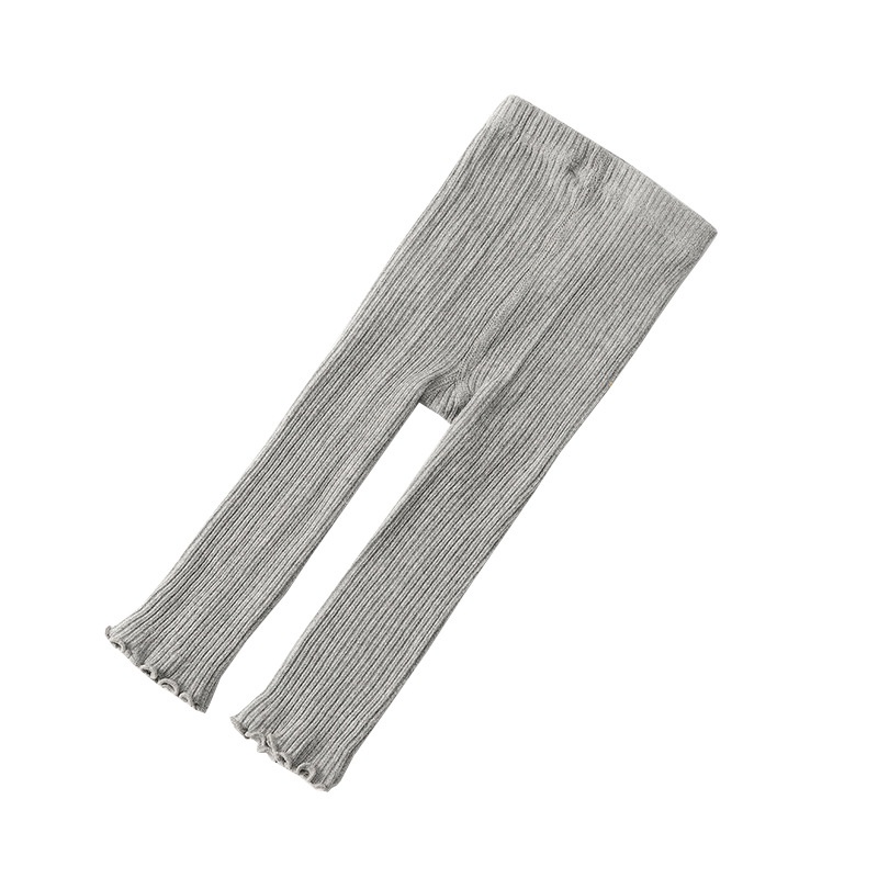 Quần Legging Cotton Mềm Mại Cho Bé Gái 0-6 Tuổi