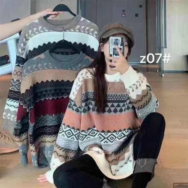 Áo len thổ cẩm hàng quảng châu chất dày dặn