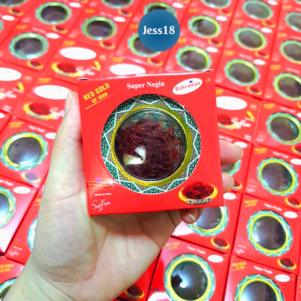 Saffron Bahraman Negin nhụy hoa nghệ tây, date xa, giúp đẹp da, dễ ngủ, tốt tim mạch, tinh thần vui vẻ- Jess18 Săn Sale | BigBuy360 - bigbuy360.vn