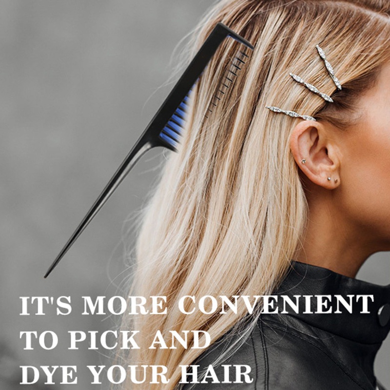 Youyo Lược Chải Tóc Đuôi Chuột Chuyên Nghiệp Cho Salon Làm Tóc Sáng Bóng