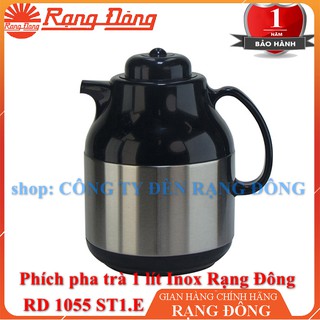 Phích pha trà rạng đông 1 lít, model: rd 1055 st1.e