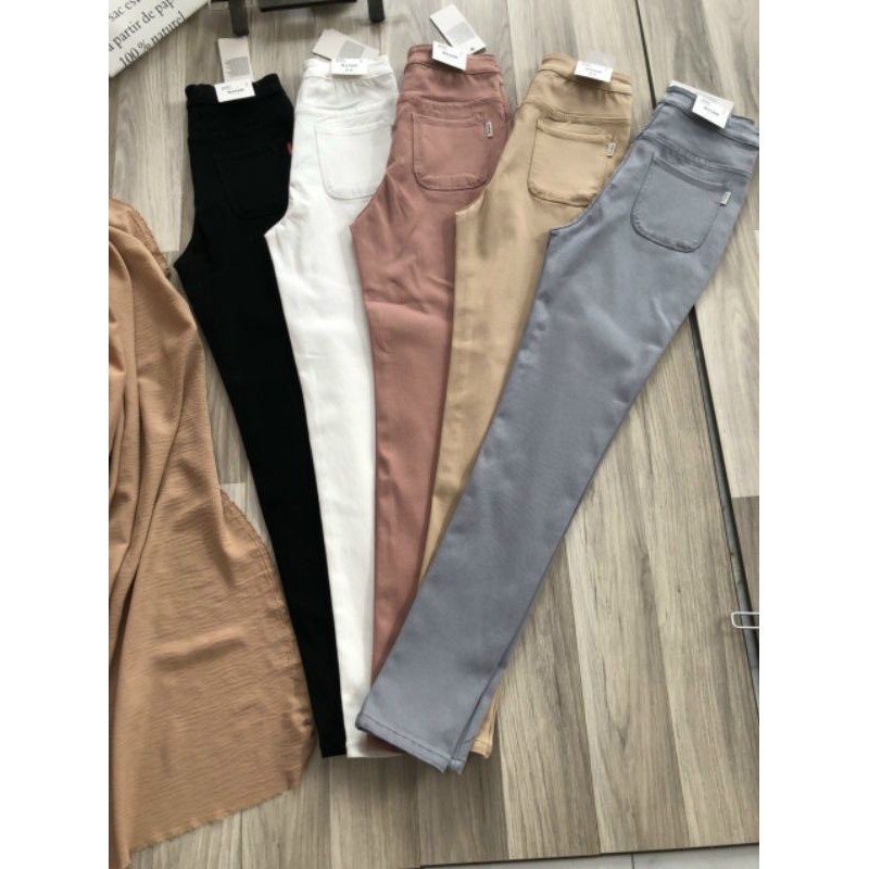 Lenkapas - Quần skinny khoe dáng chân thon dài - 5 màu như hình