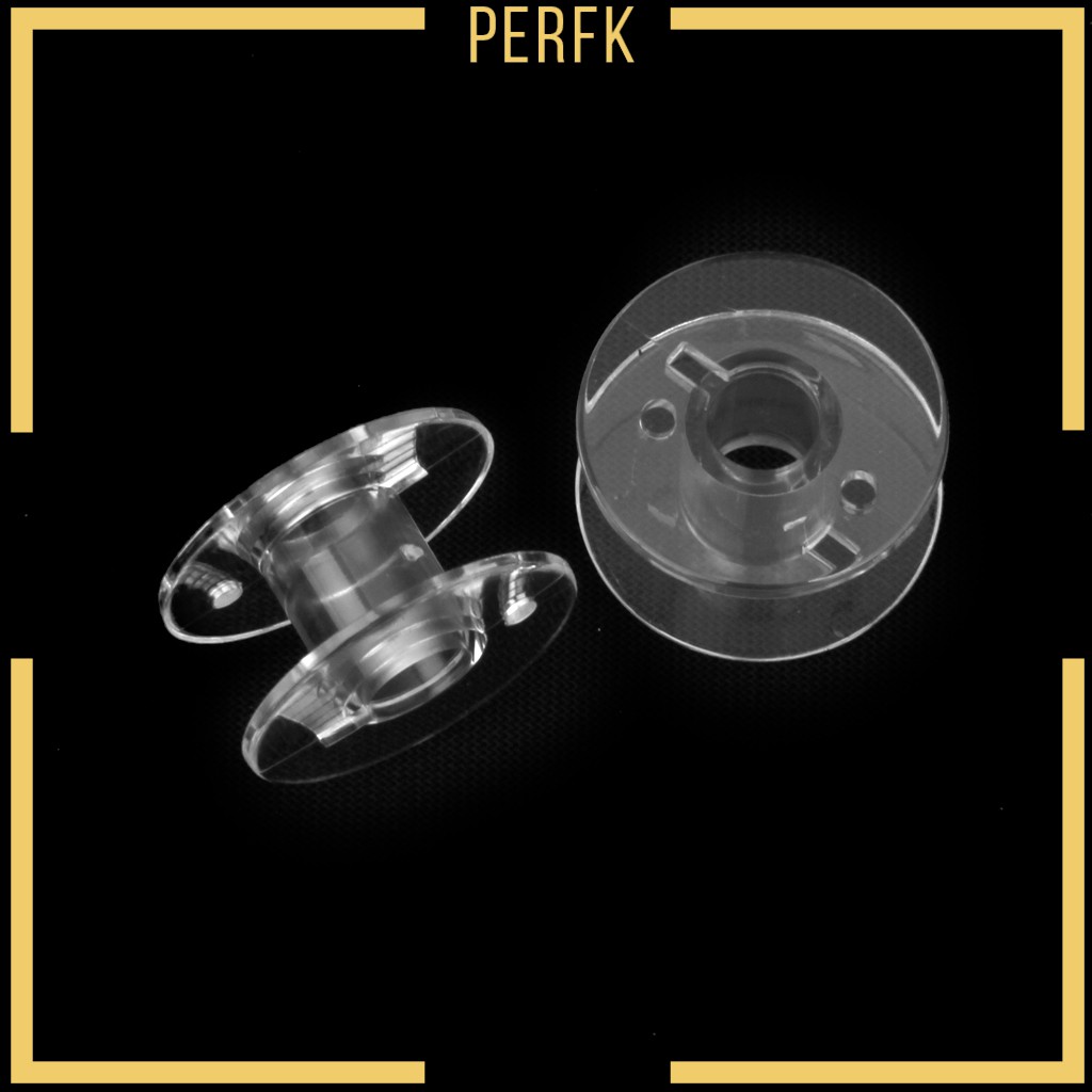 Hộp 25 Cuộn Chỉ Nhựa Trong Suốt Cho Máy May Brother, Janome