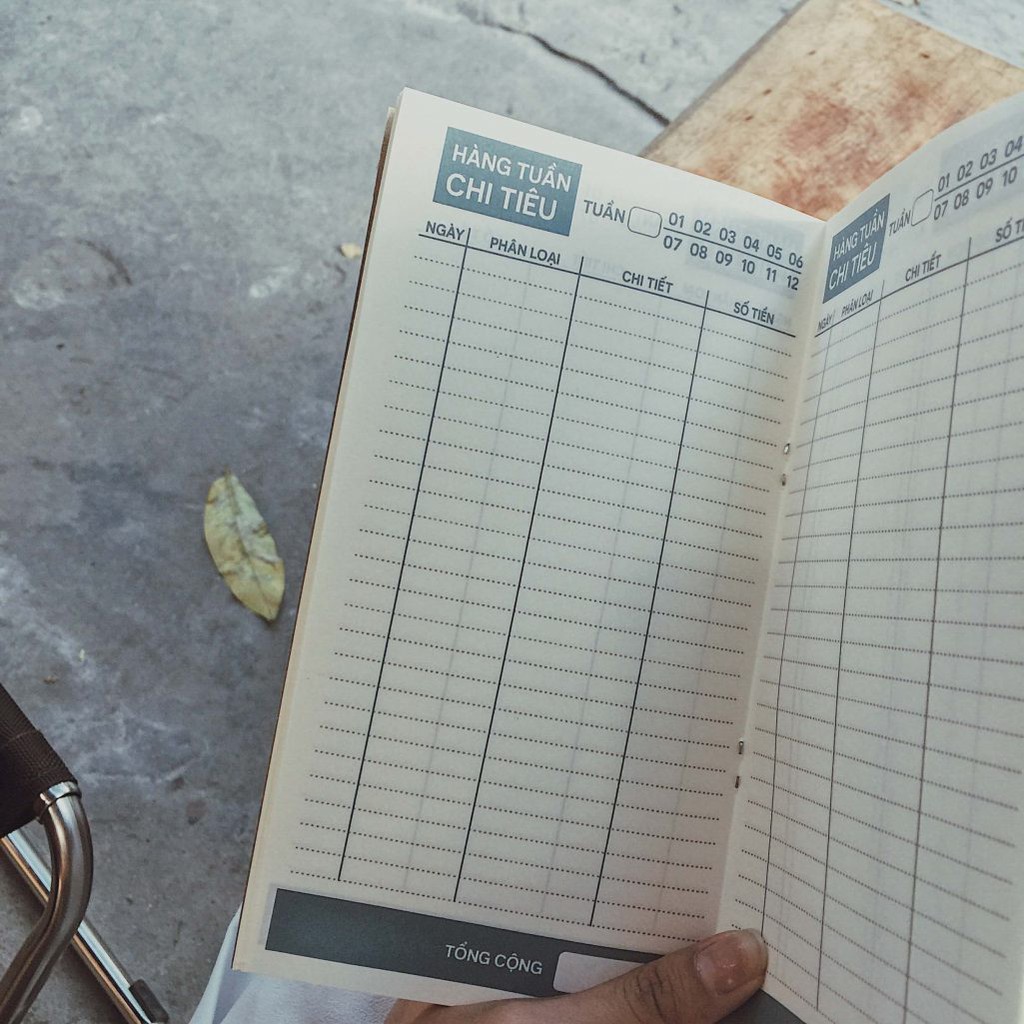 [HANDMADE - CÓ QUÀ] SỔ TAY PLANNER MIX GỒM THU CHI - DAILY PLANNER - NHẬT KÝ &quot;KIẾM TIỀN - GIỮ TIỀN&quot;