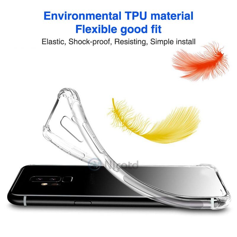 Ốp điện thoại tpu mềm trong suốt chống sốc cho LGG g7 v50 thinq lg g8s g8 thinq q60 k