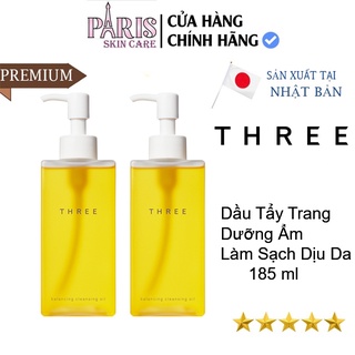 Dầu tẩy trang THREE BALANCING CLEANSING OIL 185ML -dưỡng ẩm làm sạch dịu da cao cấp
