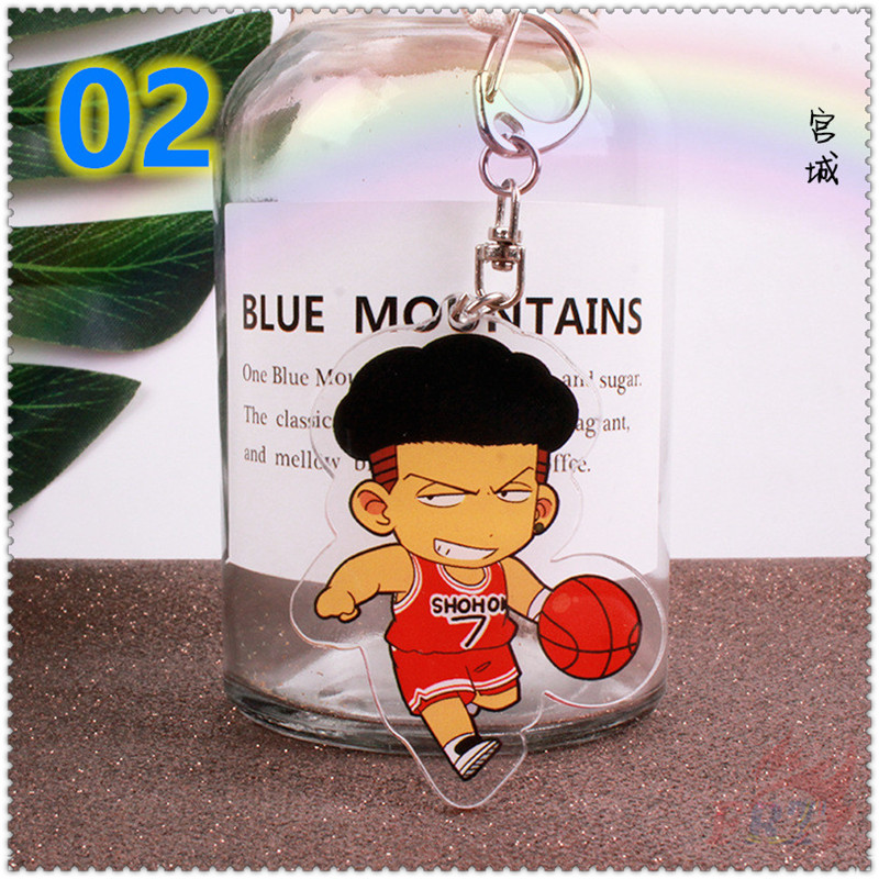 1 Móc Khóa Hình Nhân Vật Hoạt Hình Slam Dunk