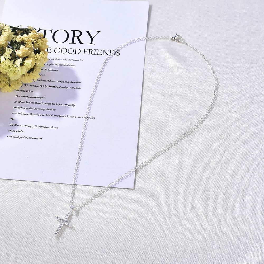Dây Chuyền Bạc 925 Đính Đá Zircon Sang Trọng yanqueens chain