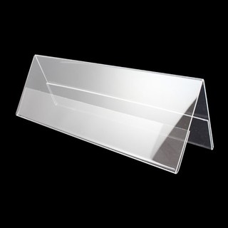 Kệ mica chức vụ 2 mặt để bàn