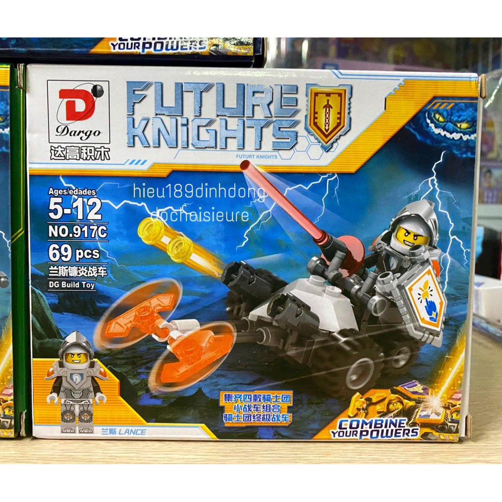 Lắp ráp xếp hình NEXO KNIGHTS 917