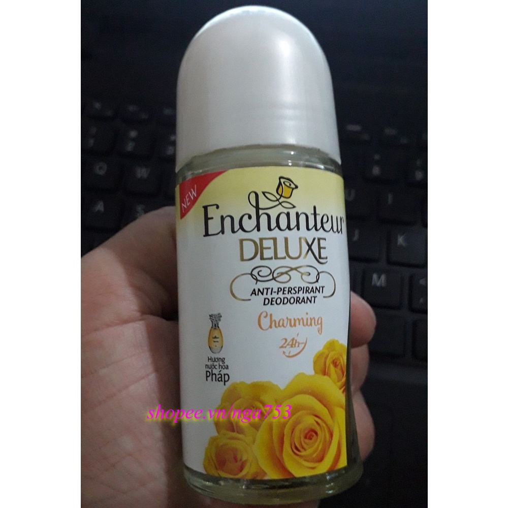 Lăn Khử Mùi Cao Cấp Enchanteur Charming 50ml 100% chính hãng, shop 99K cung cấp và bảo trợ.