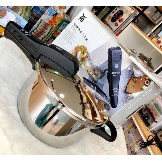 Nồi áp suất bếp từ WMF Perfect Plus 4,5L kèm hấp Made in Germany