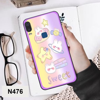 Ốp Vivo Y11 / Y12 bộ hình cute dễ thương gấu thỏ xinh xắn vẽ tay lạ mắt