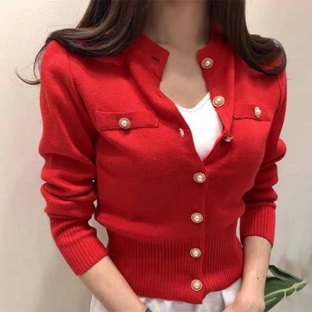 Áo len cdg cổ tròn