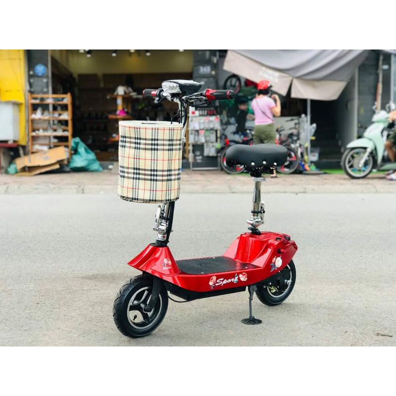 Xe điện mini scooter bánh 10 inch 2021