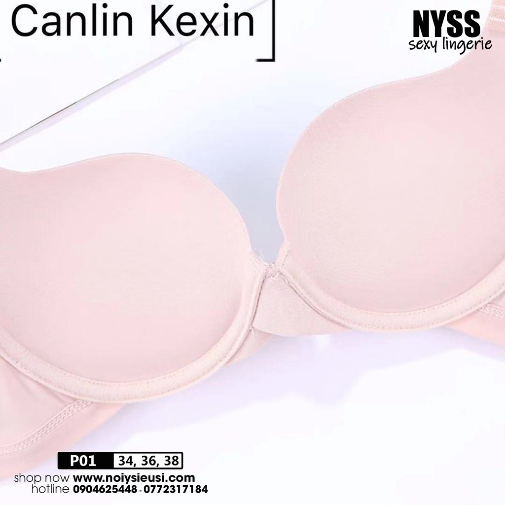 Áo Ngực Canlin Kexin P01 Mút Đúc Dày 3cm Nâng Ngực Pusp Up Hoàn Hảo Kiểu Dáng Nữ Tính Gợi Cảm