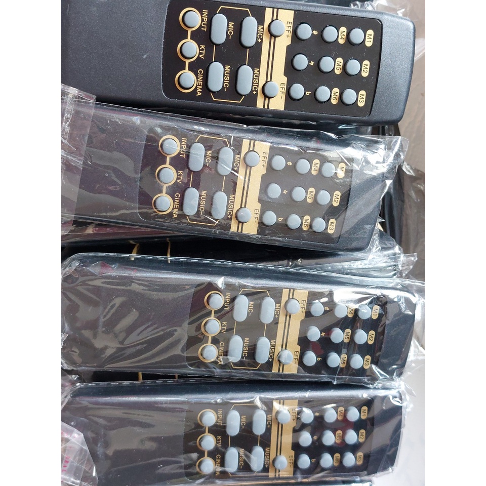 Remote Điều khiến vang số dòng X/ Remote chỉnh vang X3, X5, X6, X8, X10, X12, BF306, BF306D+ - Phố Nhạc