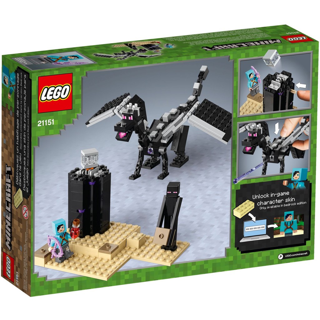 LEGO Minecraft 21151 Trận chiến ở Thế giới Tận cùng