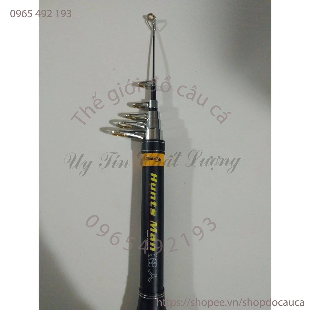 Cần câu máy rút trâu bò Hunts Man - LW 3m6 ( rẻ vô địch )