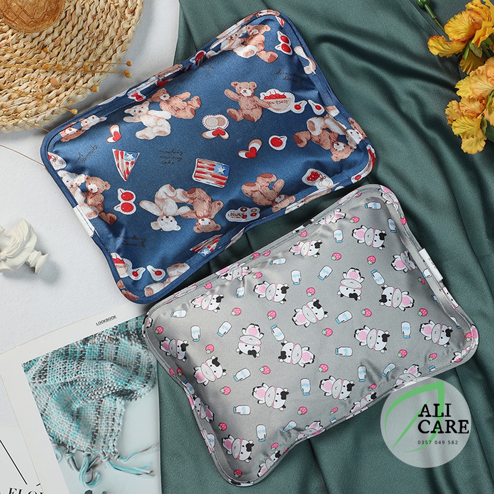 Túi chườm nóng sạc điện tự ngắt an toàn, túi sưởi ấm giảm ê buốt, đau nhức chân tay, giảm đau bụng kinh ALI CARE