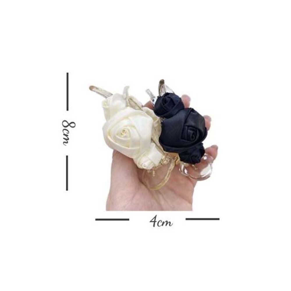 Kẹp Tóc Hình Hoa Hồng Xinh Xắn Cho Nữ