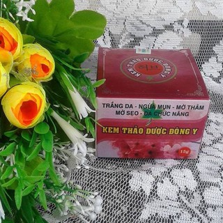 Kem THẢO DƯỢC ĐÔNG Y - Trắng da, ngừa mụn, mờ thâm, mờ sẹo, đa chức năng 15g
