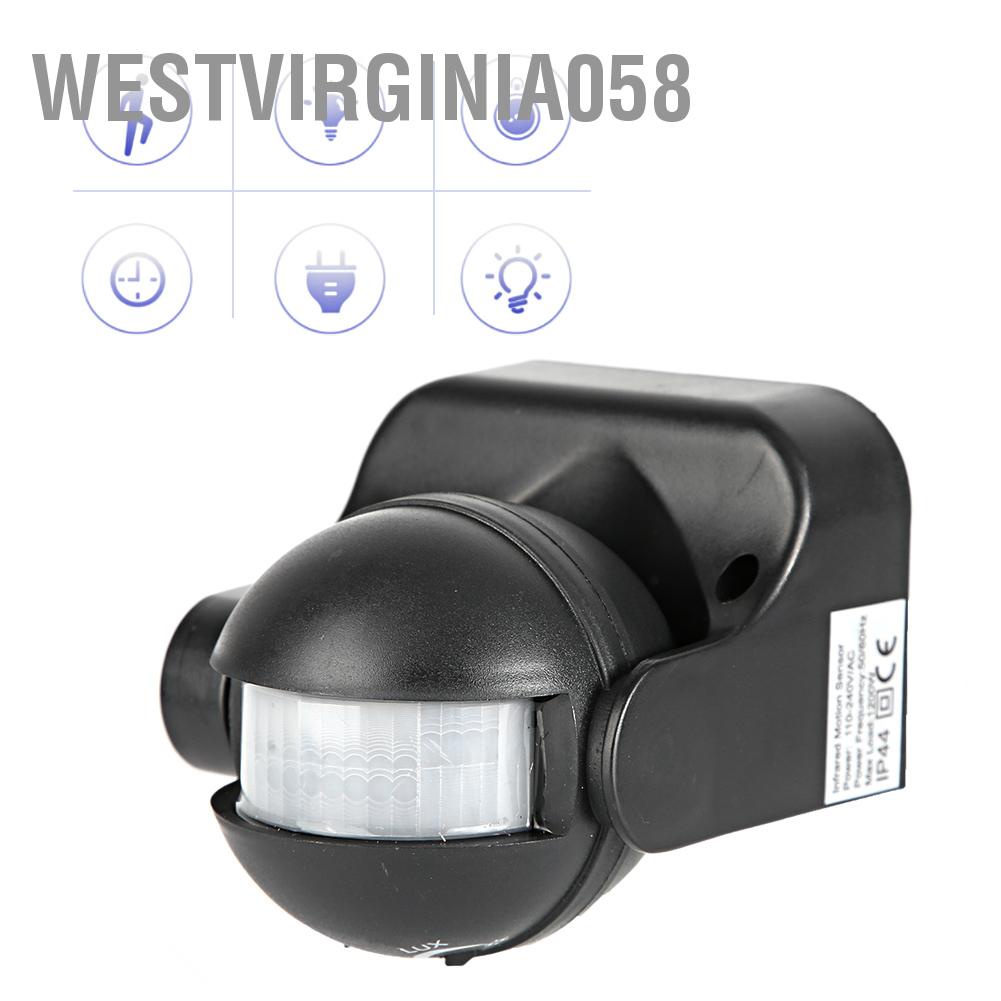 Westvirginia058 Công tắc cảm biến cơ thể hồng ngoại PIR không thấm nướ