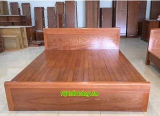 Giường gỗ xoan đào giát phản đủ cỡ