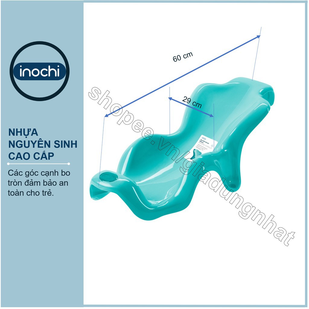 Tựa Tắm Cho Bé Notoro Nhật Bản - Thiết Kế Chắc Chắn Chống Trượt Giúp Bé Thoải Mãi Vẫy Vùng