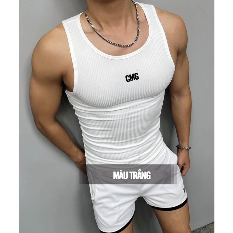 Áo 3 lỗ nam body, tập thể thao, gym, chất thun gân mặc cực mát cực thích