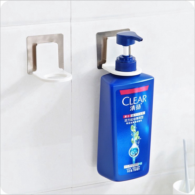 Giá Đỡ Chai Xà Phòng / Bút Hút Tường Tự Dính Tiện Dụng Cho Phòng Tắm