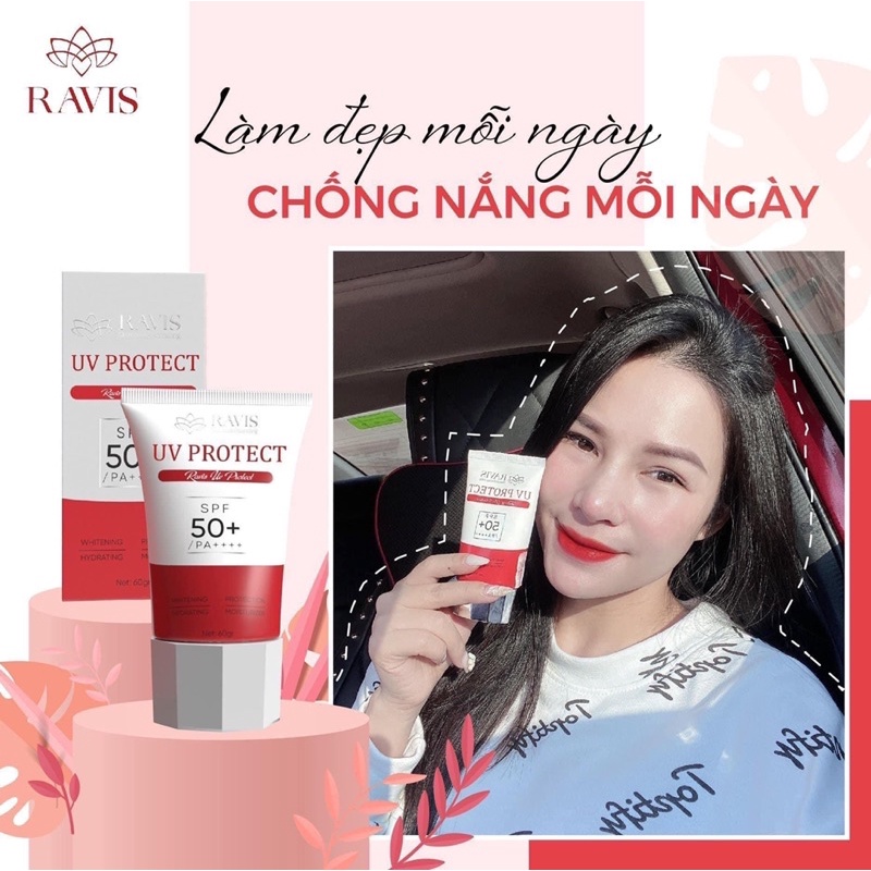 KEM CHỐNG NẮNG RAVIS MẪU CŨ