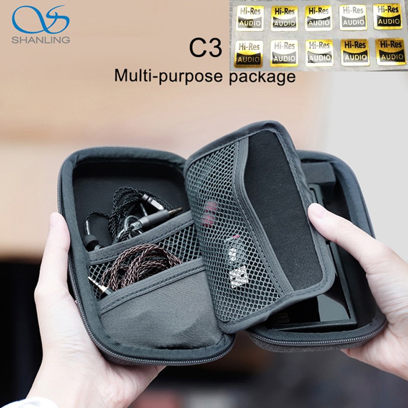 Hộp Đựng Đồ Đa Năng Nhỏ Gọn SHANLING C3 Cho Players M0 M1 M3S M5S FIIO M5 M6 M9 M7 M3K M11 M15 M11 Pro