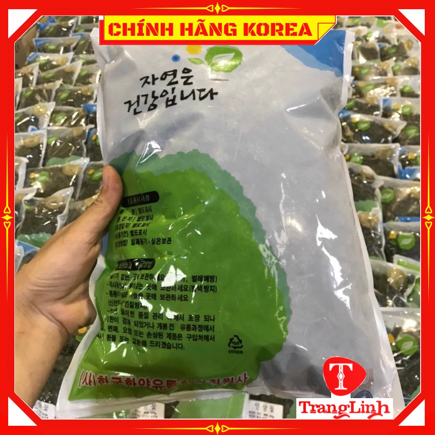 Trà hoa sâm hàn quốc chính hãng - Trà nhân sâm khô gói 0,5kg - tranglinhkorea