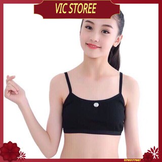 Áo Lót 🌿 FRESHIP🌿  Áo Bra Học Sinh,Bé Gái Có Đệm Ngực