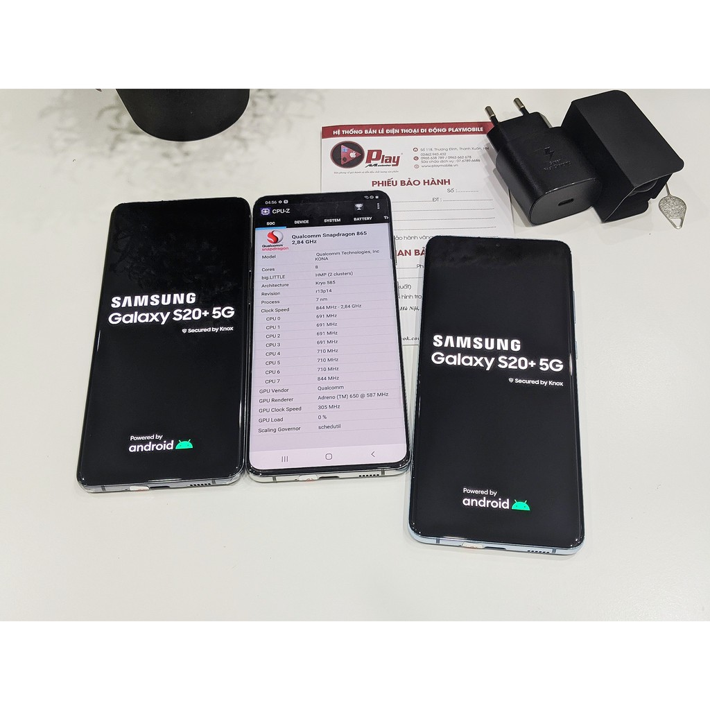 Điện thoại Samsung Galaxy S20 Plus 5G 2Sim Bản Mỹ | Chip Snapdragon 865 siêu mạnh | Mua tại Playmobile