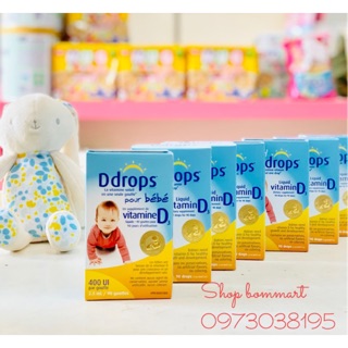 [CHÍNH HÃNG] Vitamin d3 drop mỹ 400iu cho bé date 4/2023