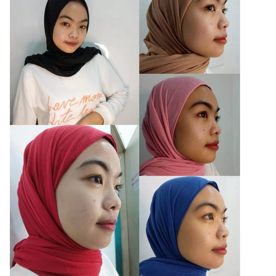 Khăn Trùm Đầu Hijab Plisket Cho Nữ