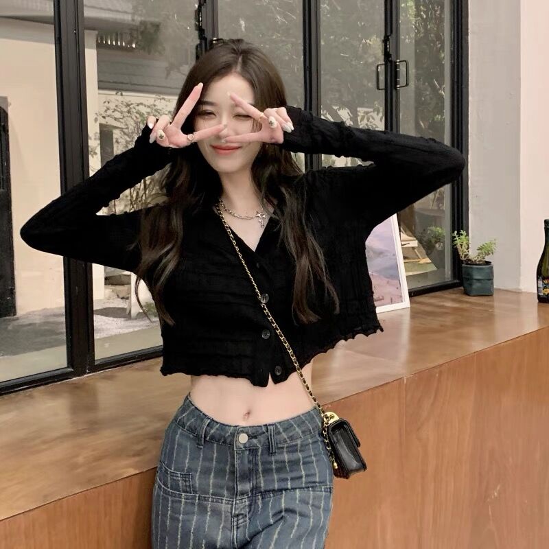 NZN Áo Khoác Cardigan Chống Nắng Phong Cách Retro Cho Nữ Có 3 Màu Sắc Chọn Lựa