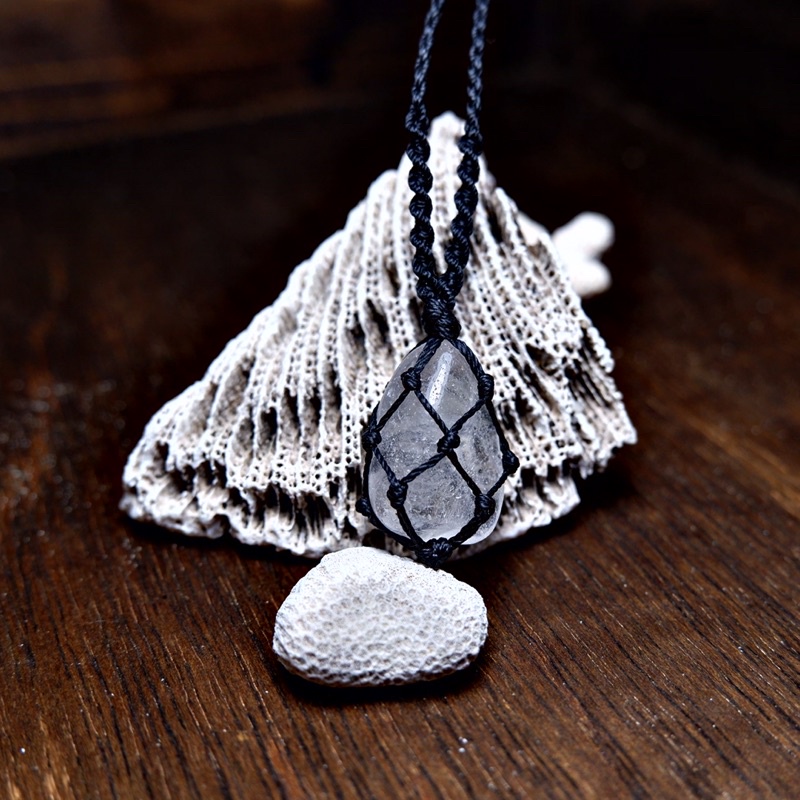NECKLAKE MACRAMÉ  Vòng cổ thắt dây, handmade, dây chuyền thủ công
