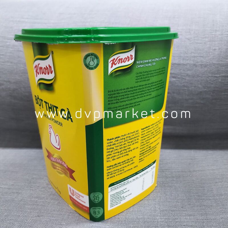 Bột nêm gà / bột thịt gà Knorr 1kg