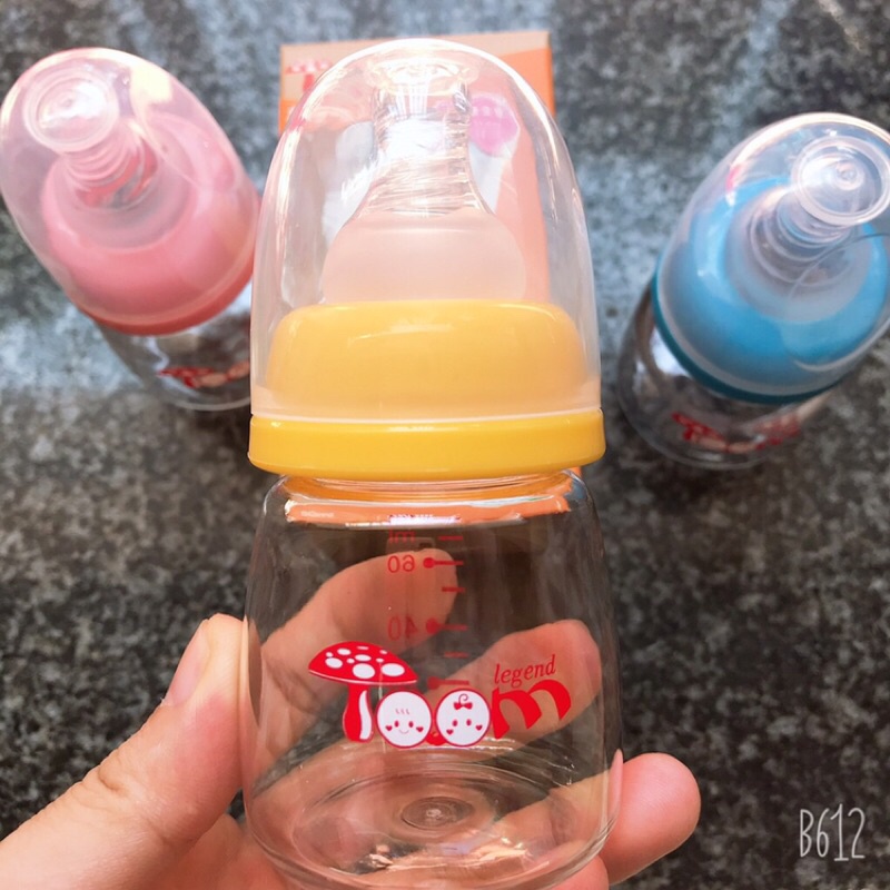 Bình toom 80ml cổ hẹp cho bé sơ sinh