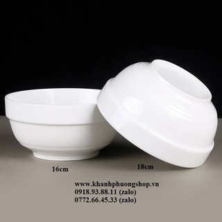 tô sứ trắng - tô sứ
